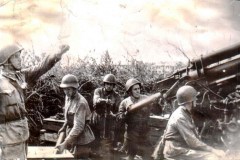 1942 г. Части Красной Армии на обороне станции Лиски